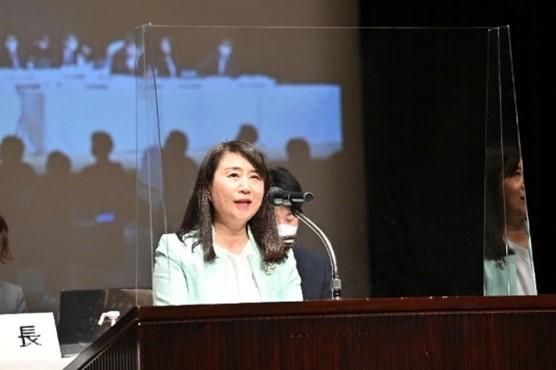 矢田わか子政治アドバイザー・電機連合政治顧問